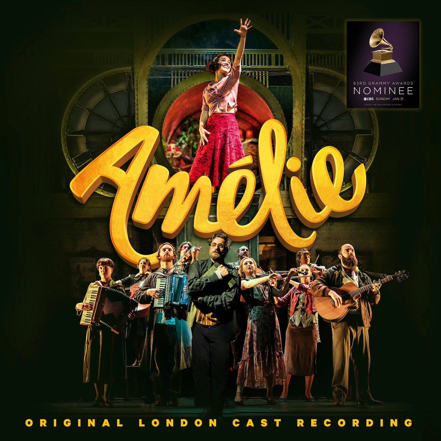Featured image for “AMÉLIE (ORIGINAL LONDON CAST RECORDING) [CD]”