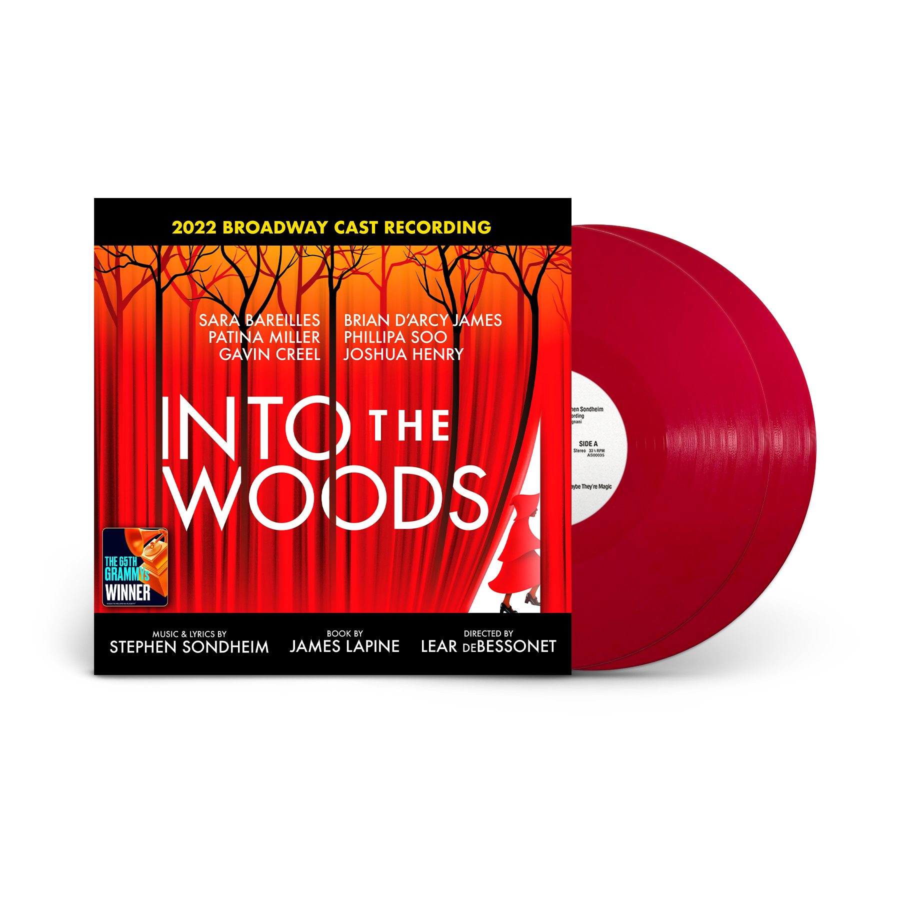 Featured image for “Into The Woods (2022 Broadway Cast Recording) [Apple Red 2-LP]”