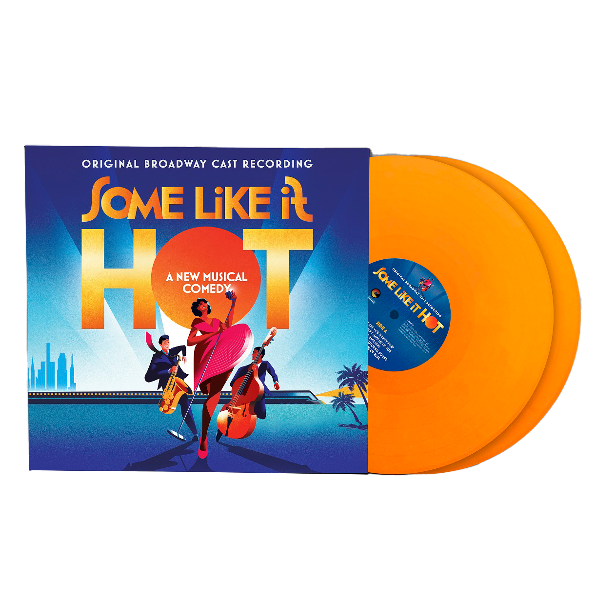 Featured image for “SOME LIKE IT HOT (ORIGINAL BROADWAY CAST RECORDING) [TANGERINE 2-LP]”
