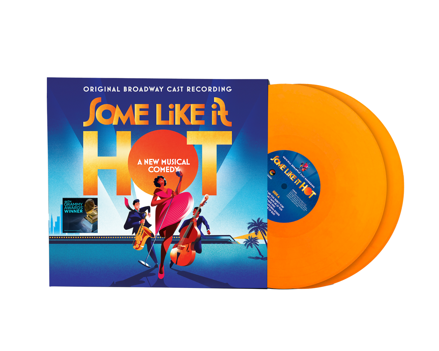 Featured image for “SOME LIKE IT HOT (ORIGINAL BROADWAY CAST RECORDING) [TANGERINE 2-LP]”
