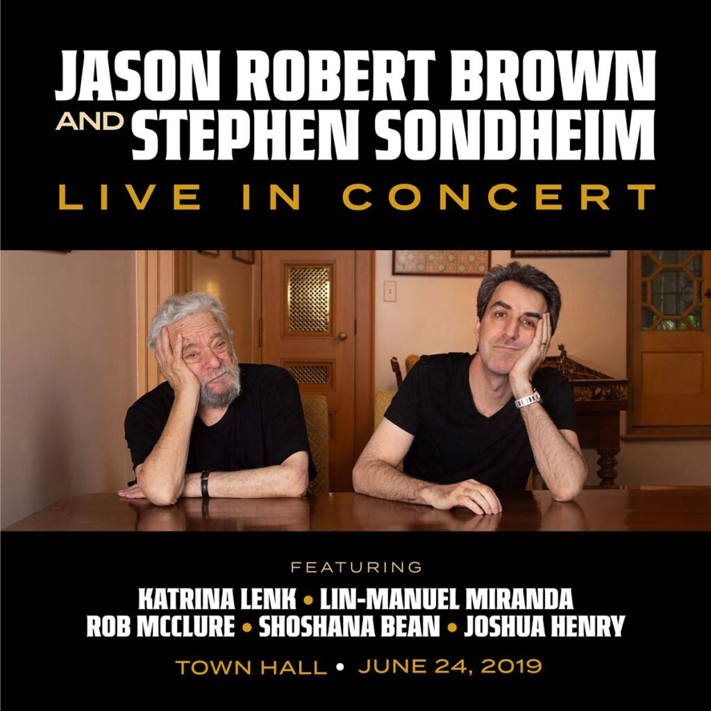 Jason Robert Brown and Stephen Sondheim: Live in Concert Cover